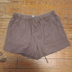 Zenana Outfitters Brown Athletic Shorts